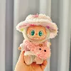 Pink diamond hat + pink circle shirt + pink pig bag