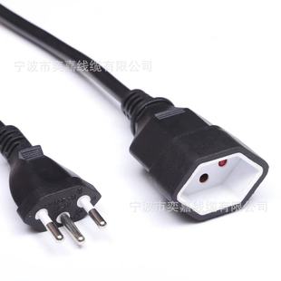 Manufacturer Supplies Swiss Plug Power Cord, Swiss Certified Plug, Swiss Plug, Swiss Pure Copper Cable