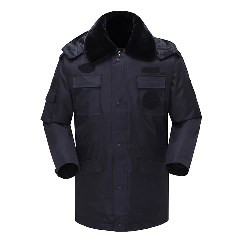 冬季保安服冬装多功能保安大衣抗寒保暖保安执勤棉服零下40防寒服