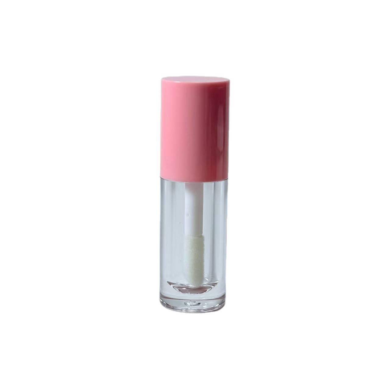 En stock envío gratuito de gran capacidad sub-botella 6ml tubo redondo cabeza de cepillo grande esmalte de labios brillo de labios tubo vacío material de embalaje tubo corrector