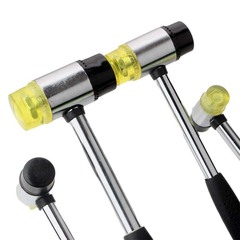 Replaceable head installation hammer round head cross-border factory multifunctional hammer floor urging installation rubber nylon rubber hammer