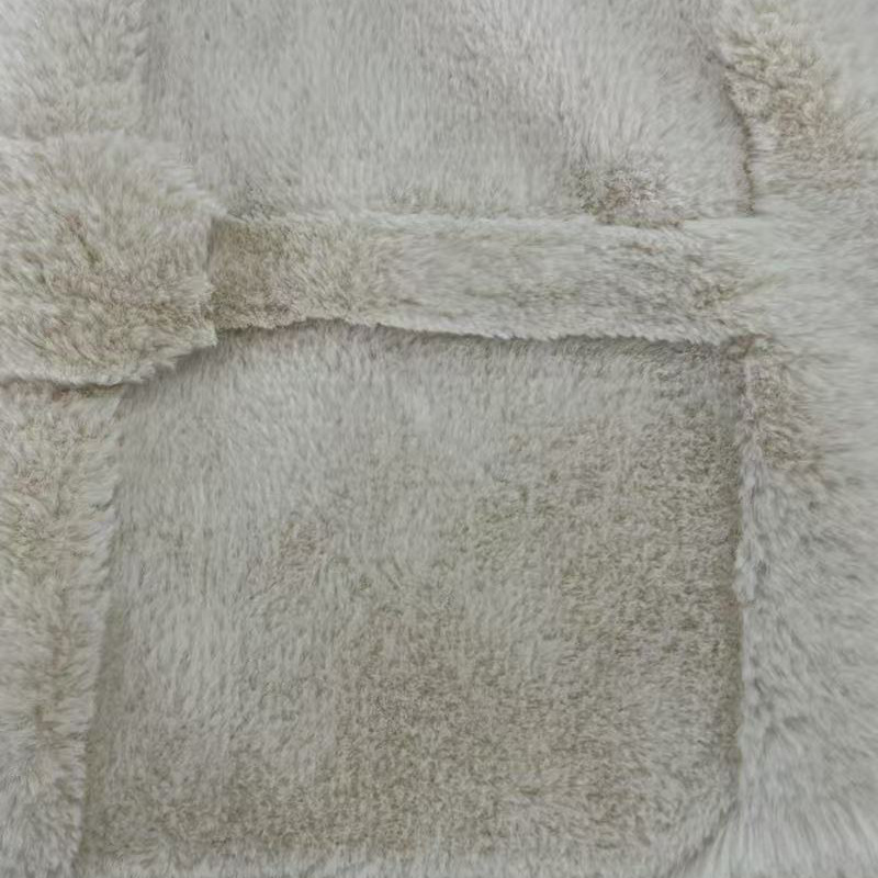 纬编提花兔毛面料地毯沙发垫沙发套纺织成品布料家居产品生产源头