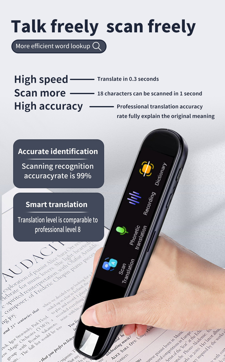 Multi-Language Translation Pen