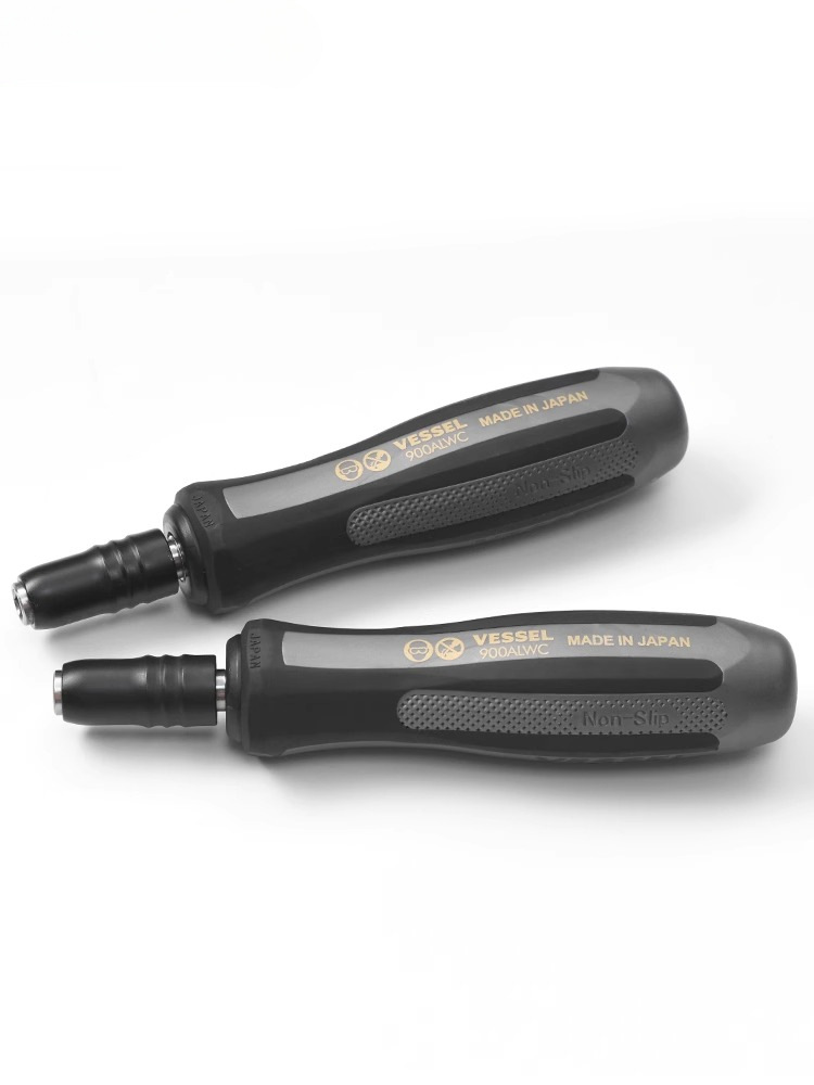 Japón VESSEL Weiwei importación 1 / 4 bloqueo rápido manguito destornillador eléctrico mango de cabeza de lote 6.3mm