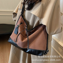 高级感大容量双肩包包女士2024新款时尚质感单肩包通勤多用托特包