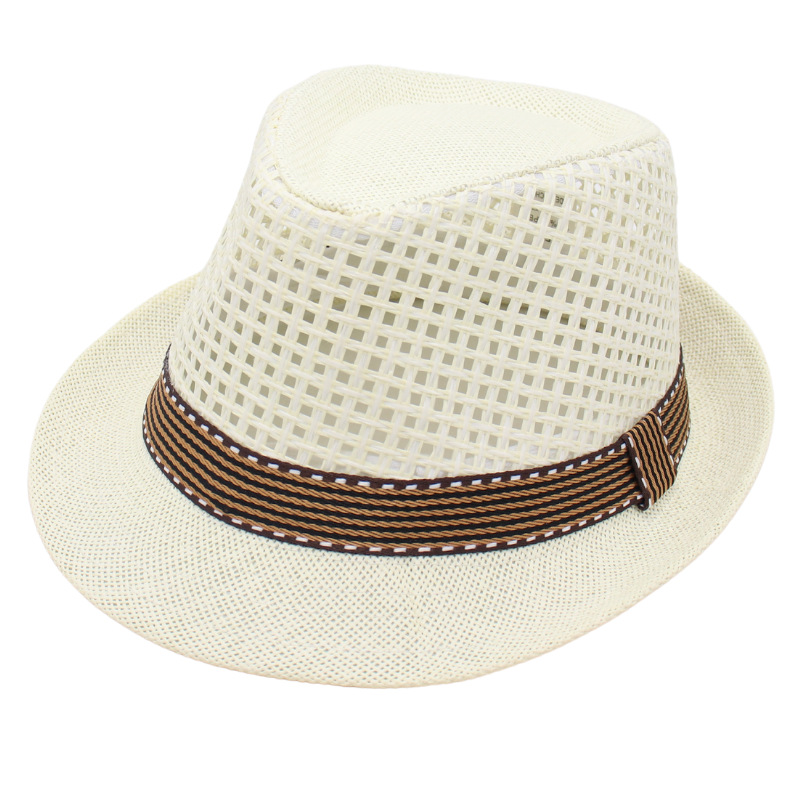 Unisex Gender Elegant, Basic Style Wide Eaves Rim Unisex Elegant Basic Solid Color Wide Eaves Straw Hat