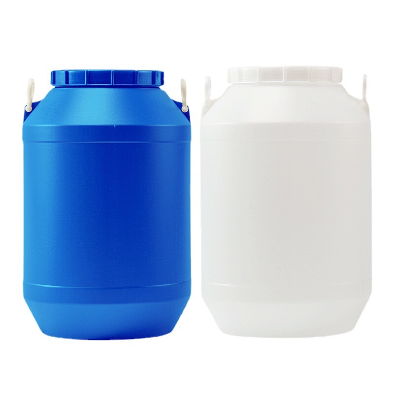 50l厚い大口密封酵素発酵ドラム蓋付きゴムバレルの新しいプラスチックバレル包装角バレル廃液バレル|undefined