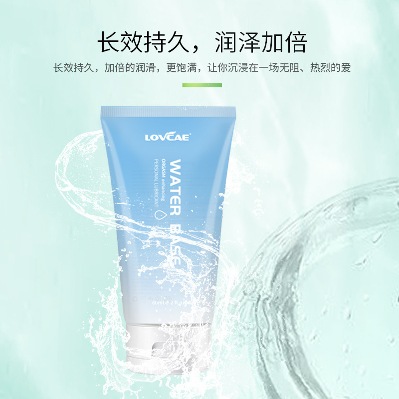 Lubrificante a base de agua 60ml, lubricante sexual para adultos, pareja