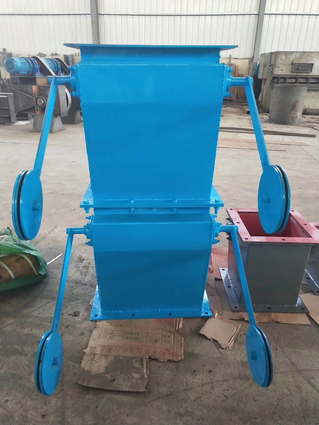 电液动插板式双层卸灰阀 电液动插板式卸灰阀 卸灰阀 阀门维修