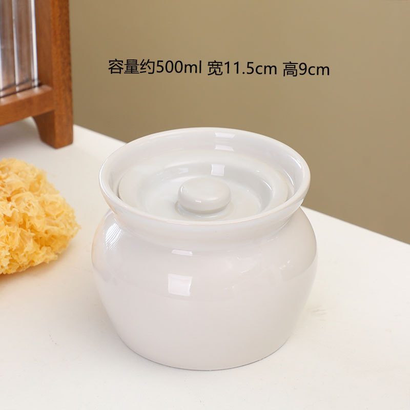 Olla de olla de barro guisada en agua, olla de estofado para una persona, olla de sopa con tapa, snacks de Shaxian, olla de sopa hirviendo de cerámica, venta directa de fábrica