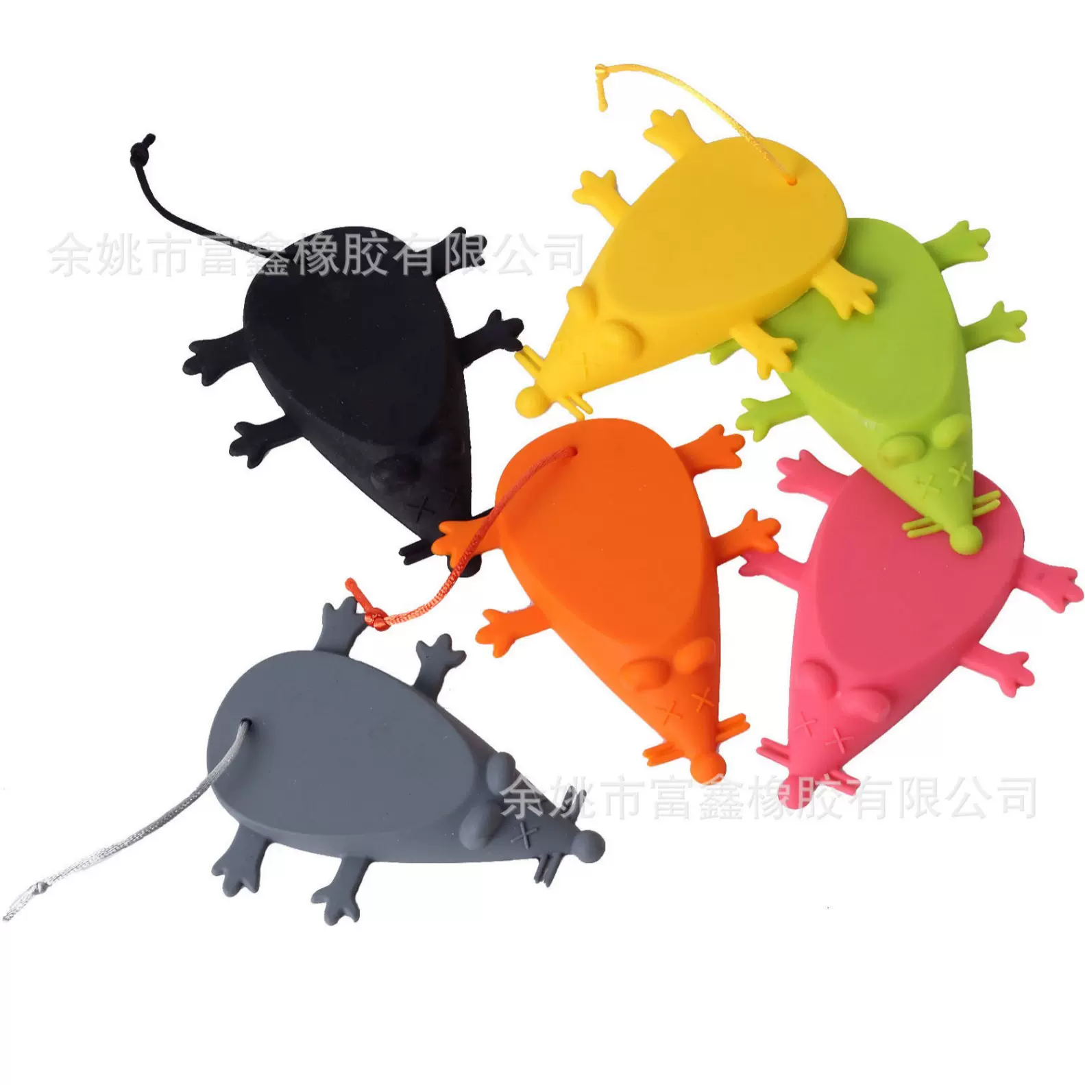 老鼠形状硅胶门档 创意门塞 硅胶可爱门挡 卡通门档 老鼠门档