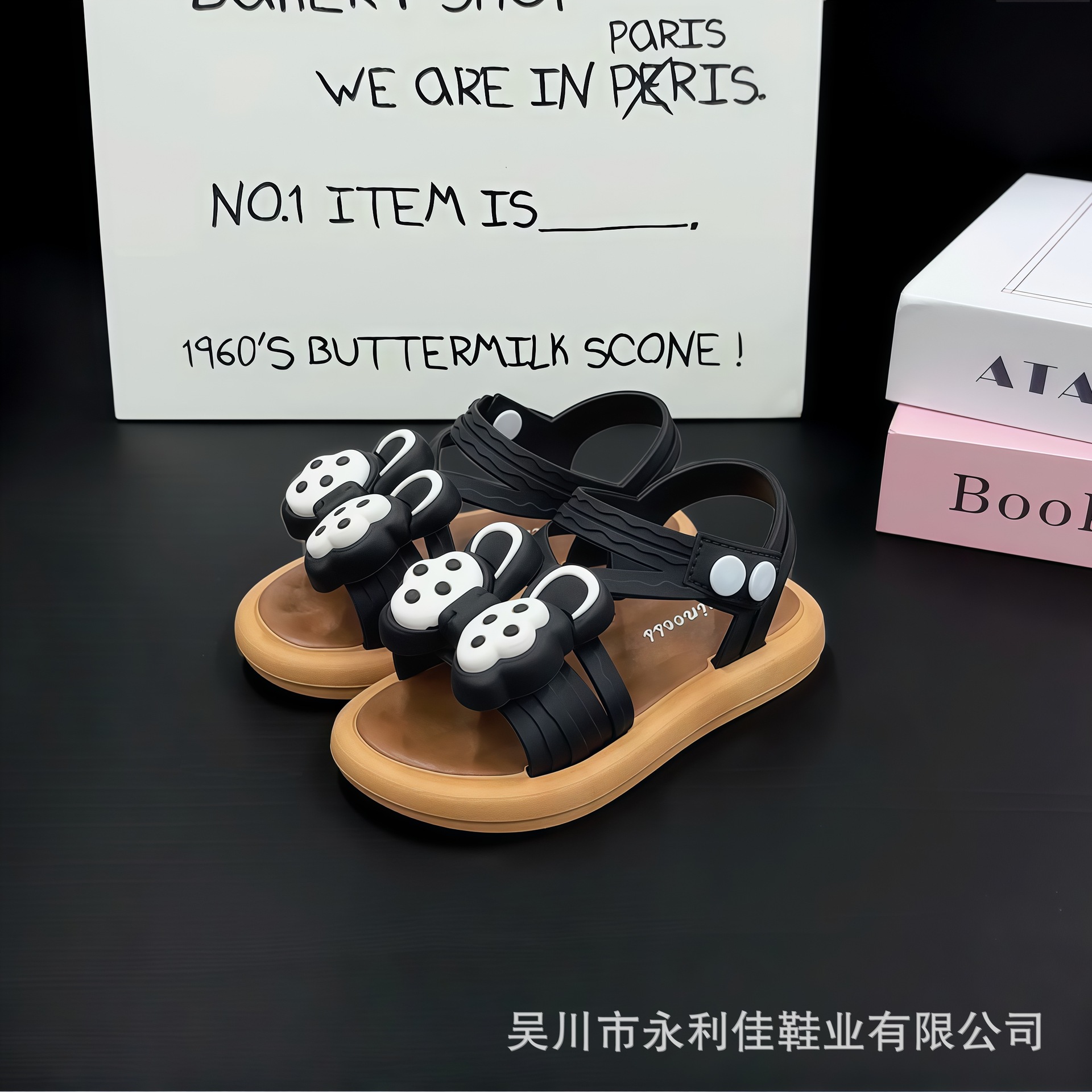 Sandalias de niñas nuevas fábricas directas al por mayor exportación antideslizante de fondo suave para niñas pequeñas y medianas sandalias de bebé