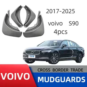 Suitable for Volvo S90 2017-2025 Car Mudguards, No-Drill Installation, Cross-Border Sales
