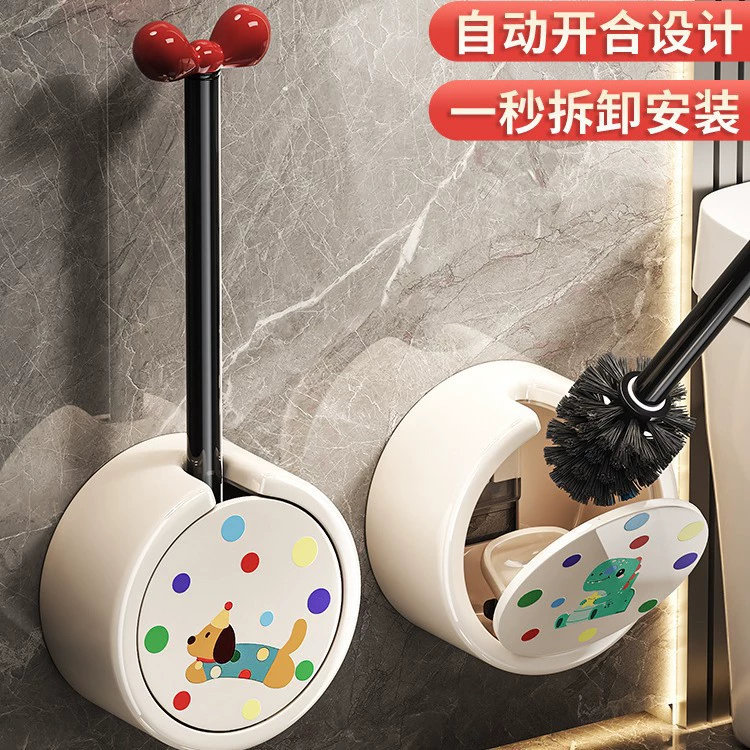 Щетка для унитаза бытовая без тупиков, новая настенная щетка для унитаза для ванной комнаты, оптовая продажа