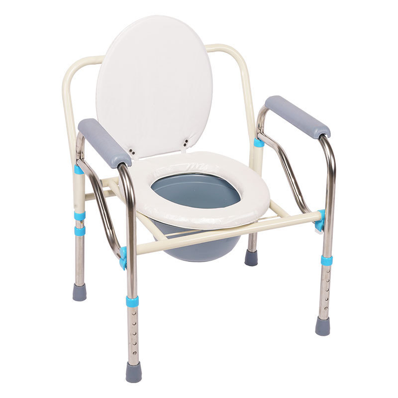 Hengrong 804 – Silla de baño/inodoro portátil para ancianos, embarazadas y personas con discapacidad