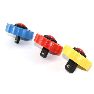 3-Piece Set of Plastic-Coated Palm Grenades, Mini Ratchet Wrench, Da Fei Zhong Fei Xia Fei 72-Tooth Portable Tool