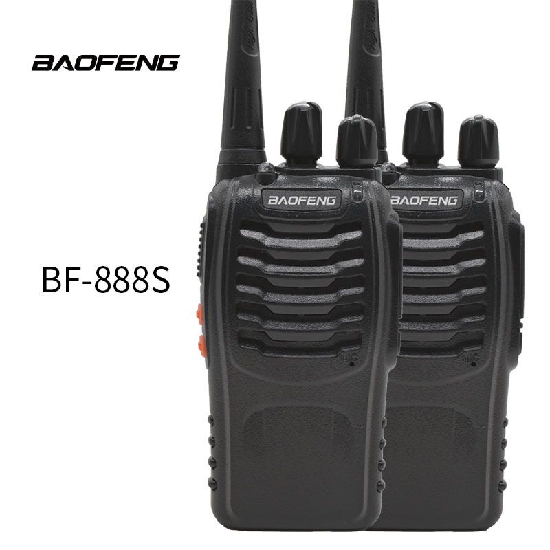 Baofeng walkie-talkie BF-888S de mano de alta potencia baofeng Hotel sitio de exposición de seguridad intercomunicador fábrica al por mayor