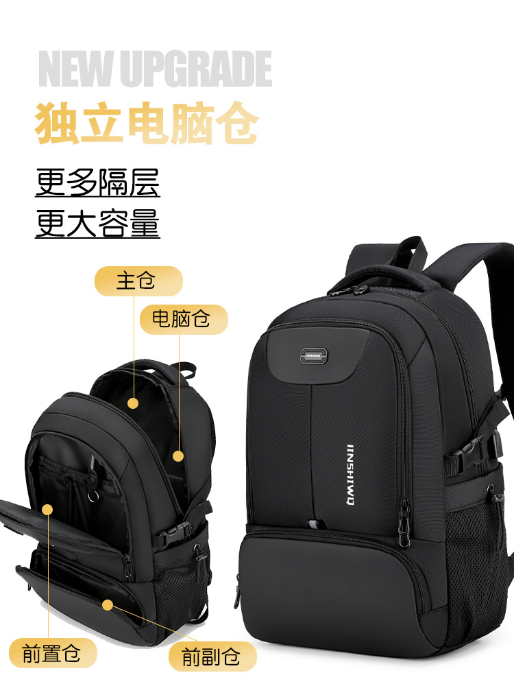 Capacious universal high quality backpack