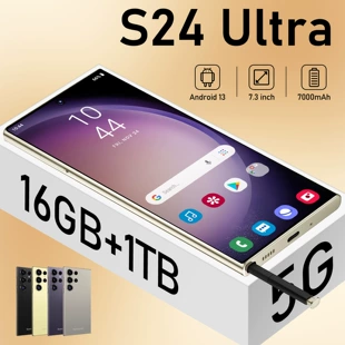 Смартфон S24 Ultra, 16 ГБ + 1 ТБ, встроенная ручка, глобальные версии (многорегулируемость)