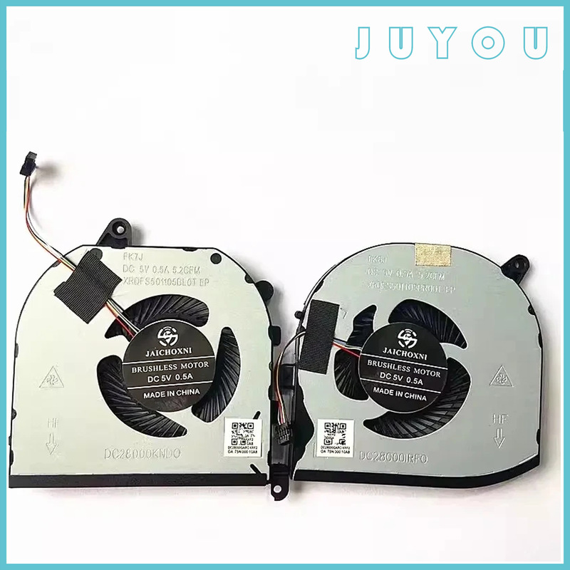 For new original DELL/Dell XPS15 9570 7590 M5530 M5540 P56F fan