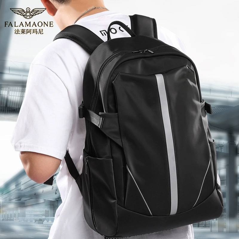 Trend universal backpack от Флай Амани, вместительный ноутбук, дорожная сумка