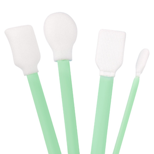 Cleanroom cotton swabs, laser lens industrial cleanroom wipes, spray machine nozzle ink brush cleaning sponge sticks