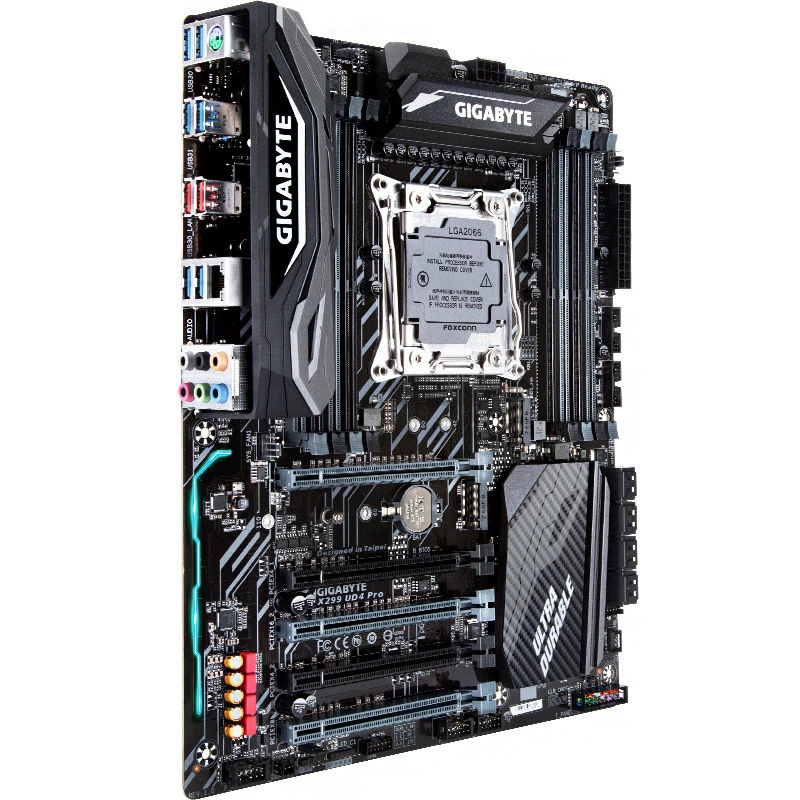 Совместимая рабочая станция материнская плата Gigabyte X299 UD4 Pro для Intel X299/LGA2066, повышенная производительность