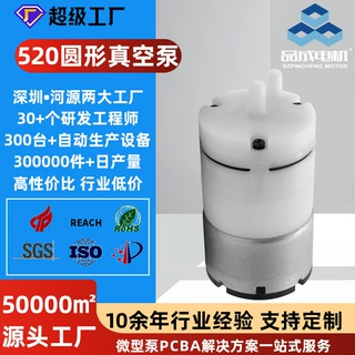 定制PYP520B微型气体传输泵 卧式电动增压泵 补水注氧仪真空气泵