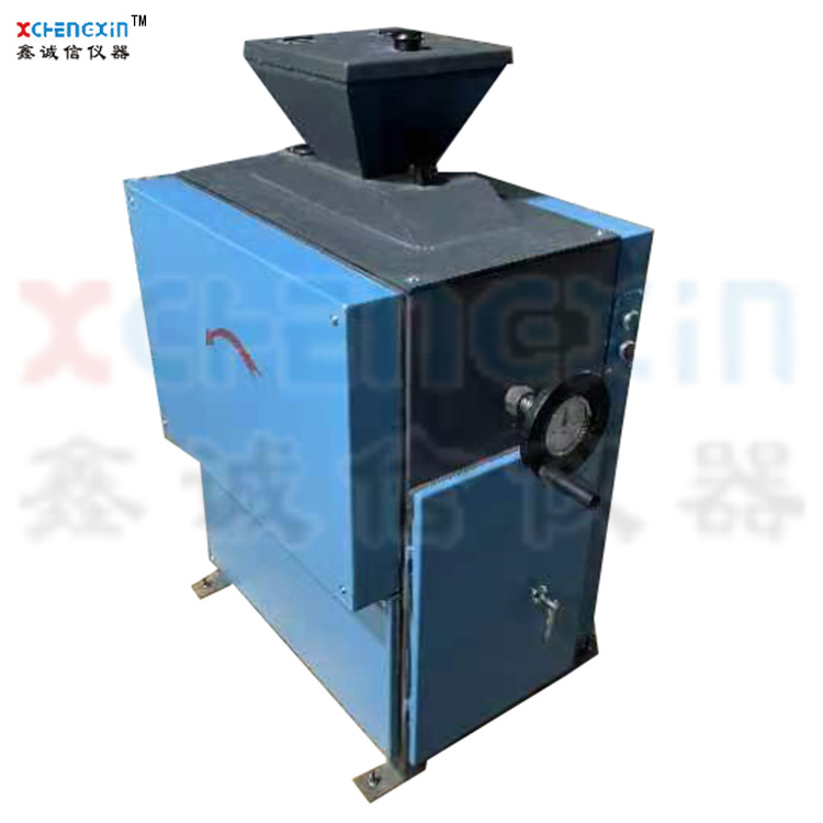实验室双辊破碎机小型密封式对辊粉碎机矿石煤炭化验齿辊式挤压机