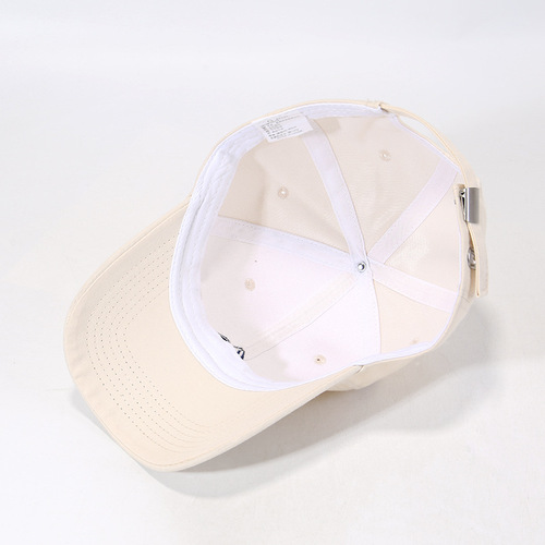 Mountain embroidered baseball hat women's versatile face showing small half hard top baseball hat outdoor travel sun protection sun hat men