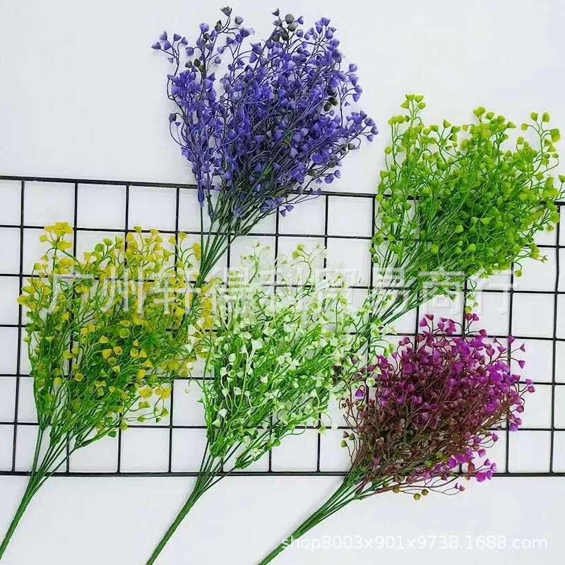 Realistic plastic flower arrangements