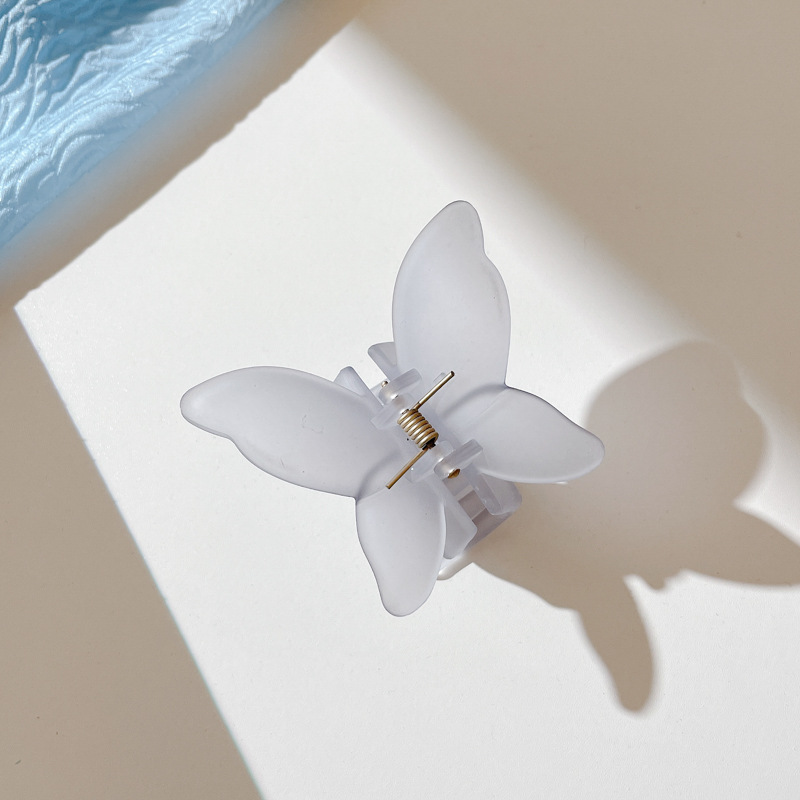 Gran clip de tiburón esmerilado acrílico simple horquilla tocado volumen gran horquilla de alto grado accesorios para el cabello al por mayor