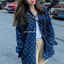 牛仔外套女韩版时尚宽松2024年早春新款原宿风休闲百搭显瘦上衣潮