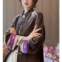 新款春秋袖口复古上衣