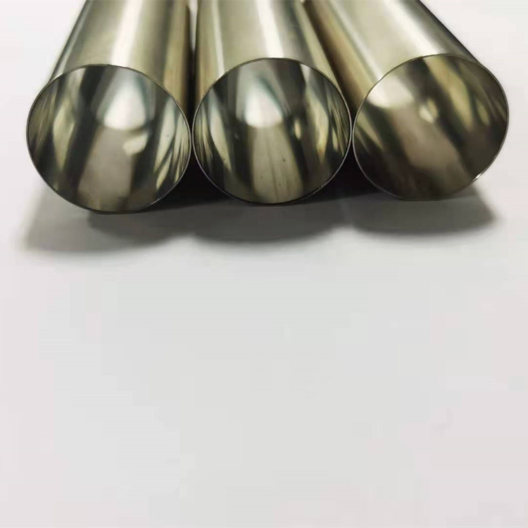 Sus304不锈钢气缸管 内孔棉签试擦无油污 内外镜面电解抛光管