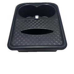 クロスボーダー専用車載ティッシュケース自動車手すり箱水カップホルダー収納コップティッシュケース一体式水カップホルダー