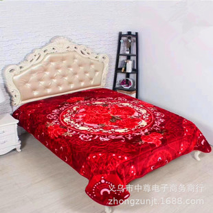 Lasher Blanket Production Export Export -Export -Single -Layer Blanket Lasher Одеяние насущные цветы.