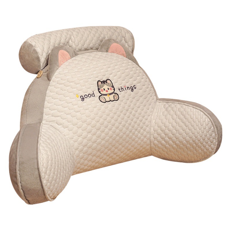 Cojín infantil para cama, diseño lavable y soporte para cuello/cintura