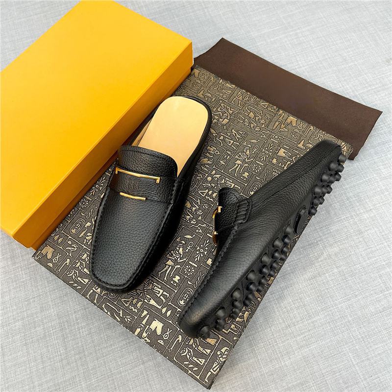 Herren Slipper Aus Wildleder Mit Schleife Freizeitschuhe_voghion.com