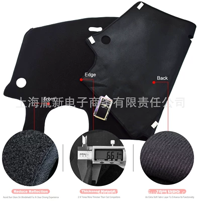 Günəş əleyhinə siperlik Old Beetle Black Dashboard