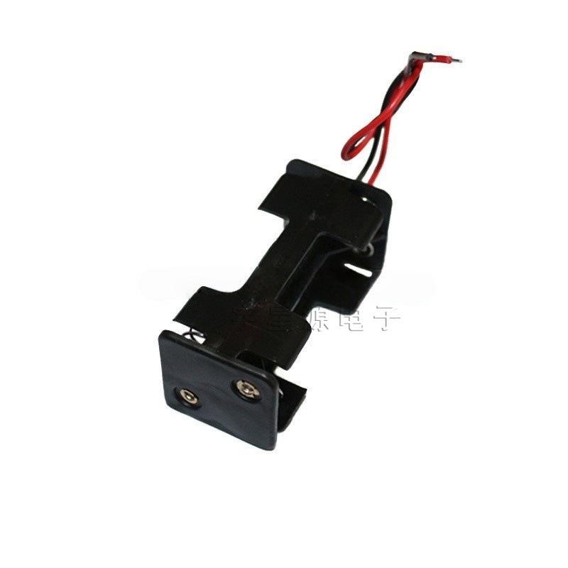 电池盒 正反面双层7号 四节七号 可装4节7号电池 背靠背 带粗线