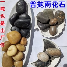 厂家批发精抛雨花石普抛雨花石鹅卵石水洗石胶粘石水磨石彩色石子