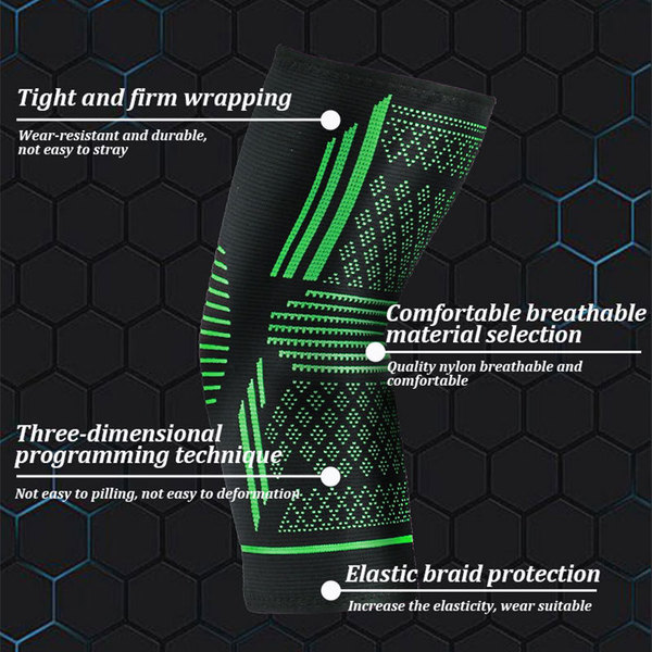 Sports elastic knitted breathable nylon basketball elbow pads for…