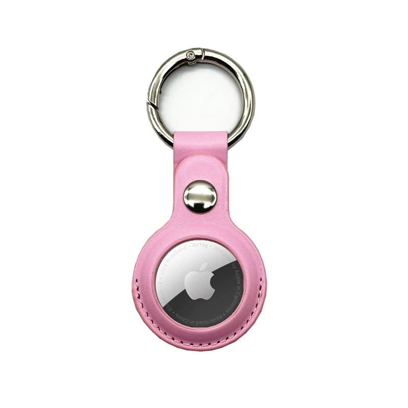 [Совместимый с кожаным защитным чехлом AIRTAG Apple AIRTAGs, держатель-брелок, PU кожаный чехол на место]
