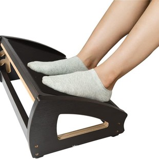 Wooden Footrest Office Desk Massage Pedal Creative Adjustable Footrest Tilting Wooden Footrest