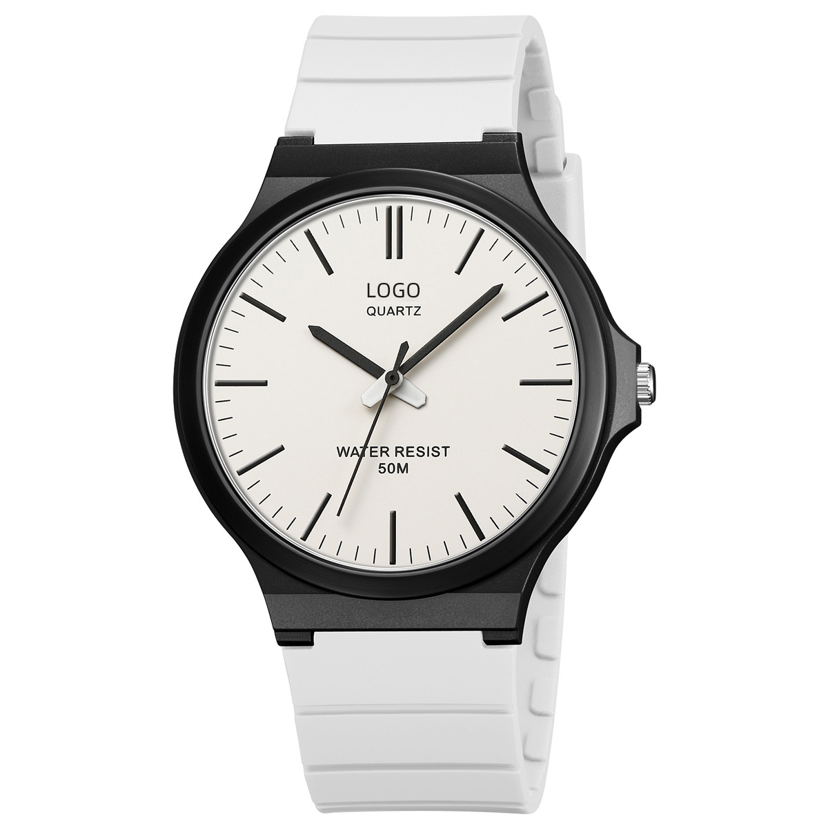50 metros de reloj de cuarzo impermeable personalizado examen de estudiantes reloj especial unisex gran dial fábrica de relojes profesionales