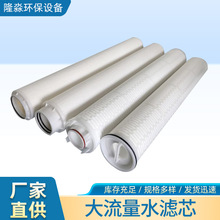 外压式大流量折叠滤芯PP膜过滤器滤芯 RO膜聚丙烯保安过滤器滤芯