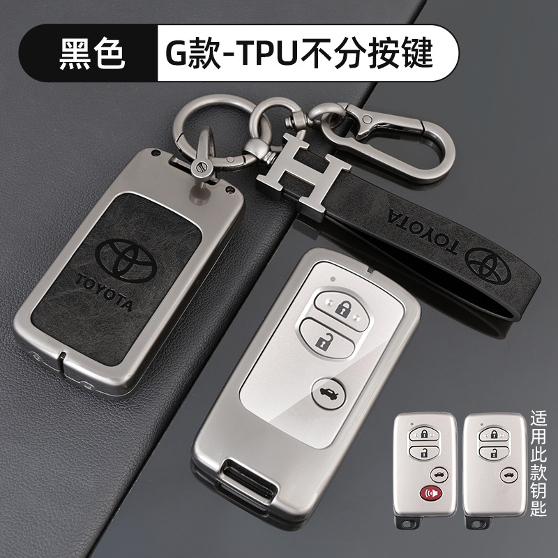 토요타 G 모델 TPU 블랙 + H 가죽 스트랩 + 말굽 버클