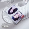 There are 20 cards in 2 spaces on the inner page of the card album.