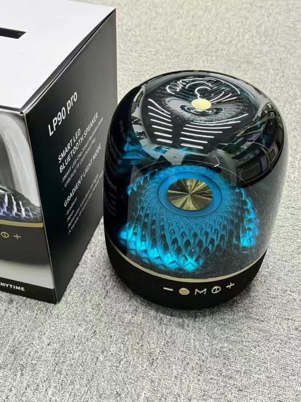 工場LP90PROハーマンカートン風ガラスBluetoothスピーカー華強北Bluetoothオーディオサブウーファー家庭用屋外用|undefined